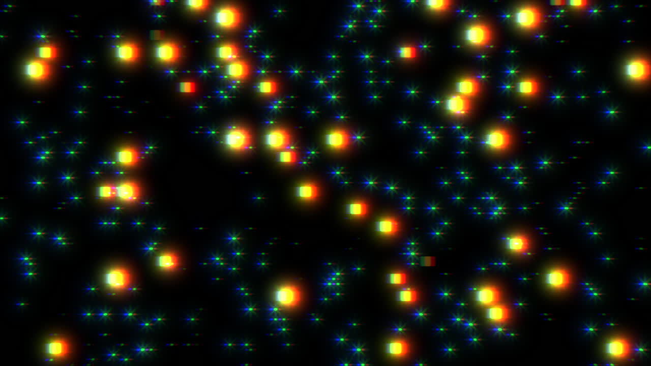 An abstract image consisting of vibrant colored dots on a dark backdrop, creating a visually engaging and dynamic pattern that captures attention