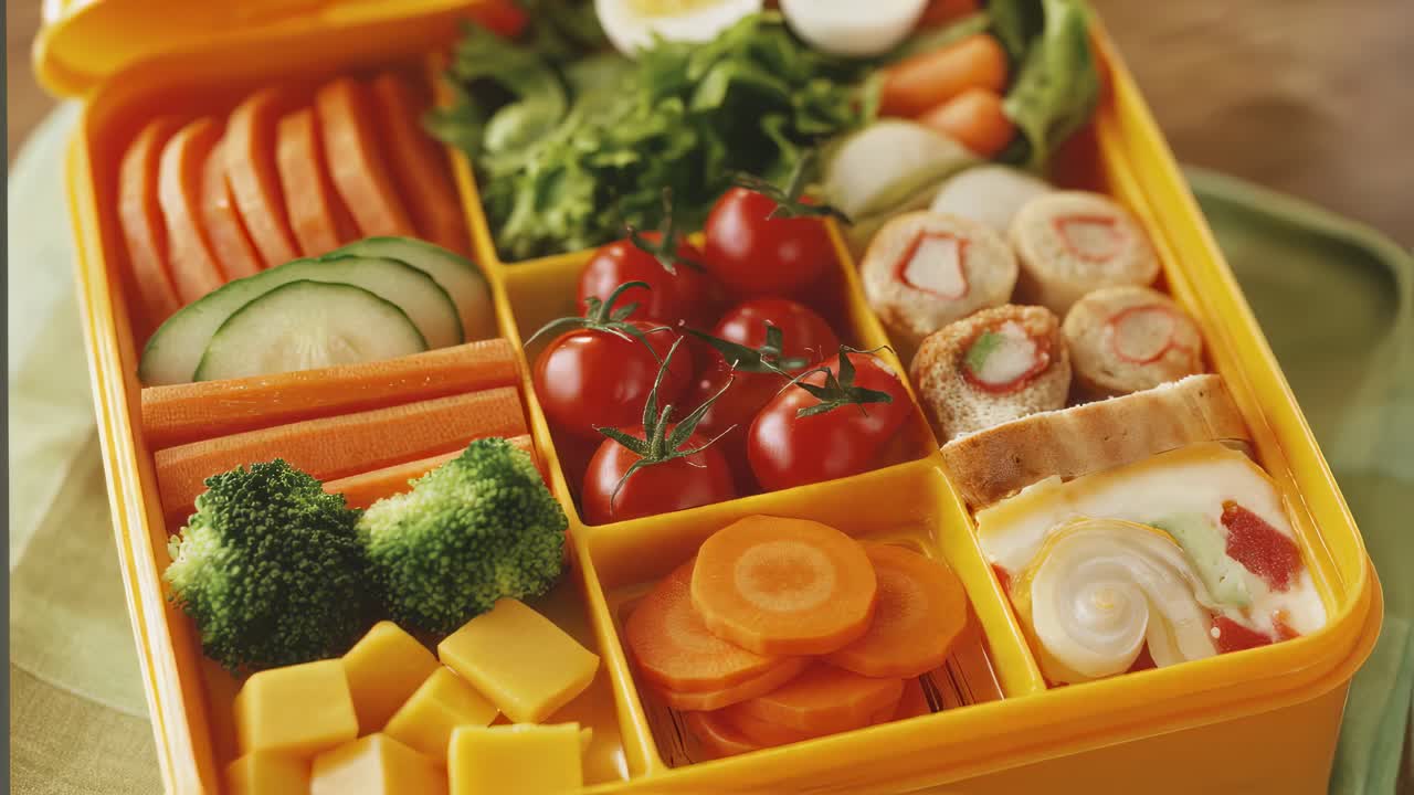 Colorful Bento Box Lunch