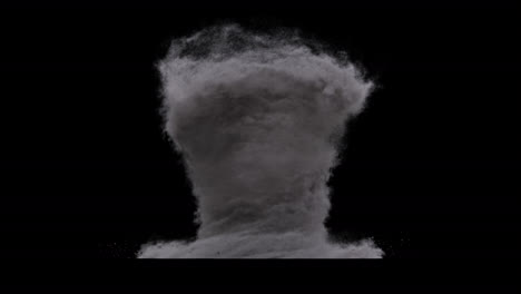 realistic 3d animation fx giant tornado