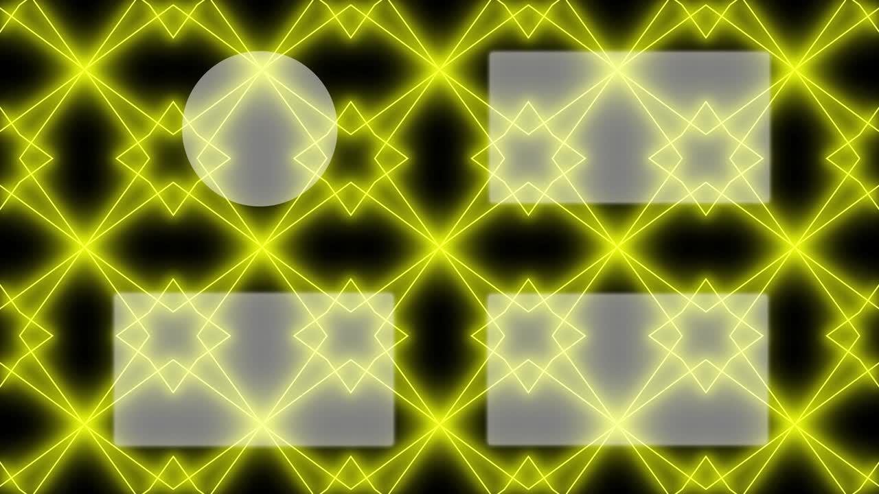 patrón geométrico fondo negro tarjeta de extremo gráficos de movimiento