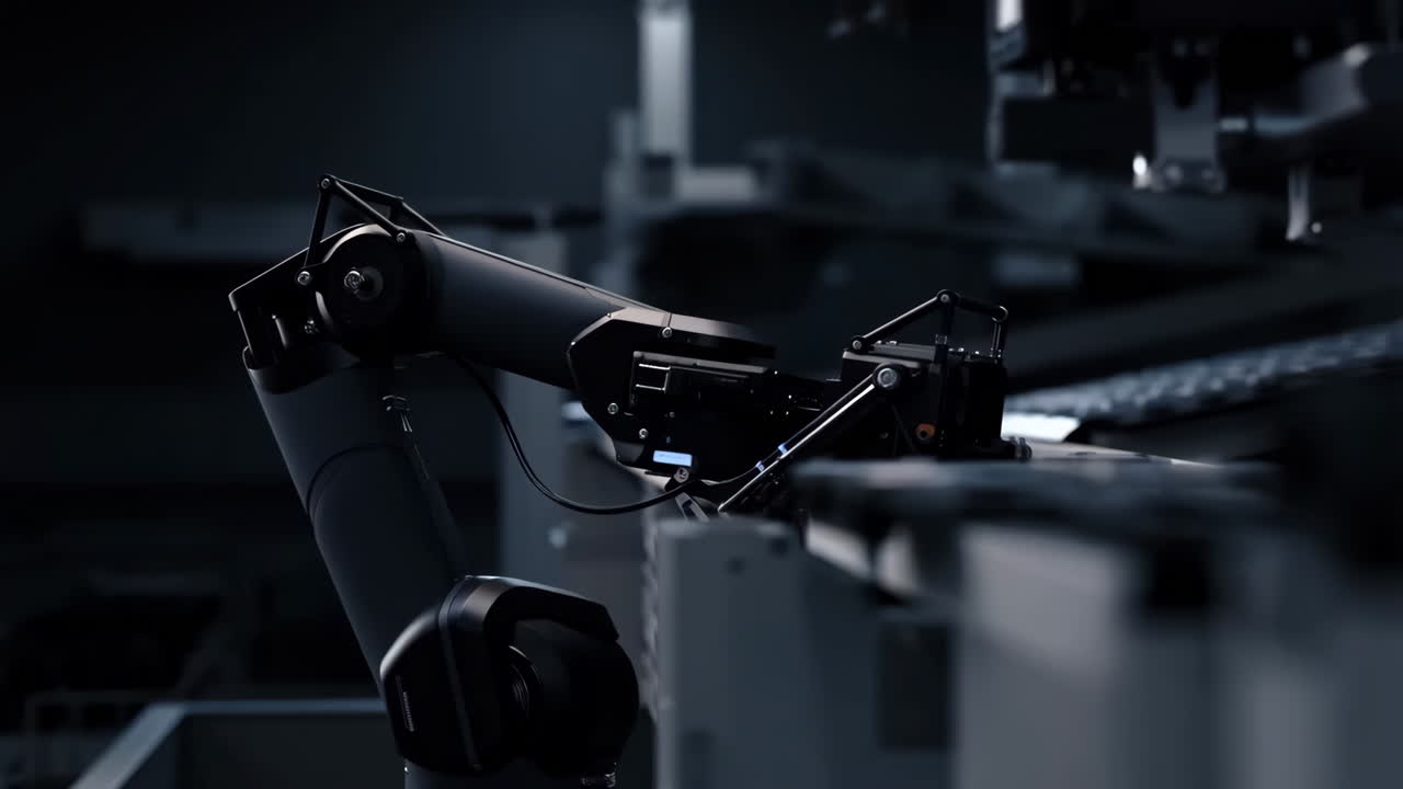 Robotic Arm in an Industrial Setting