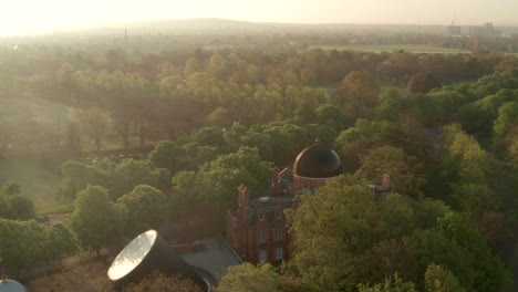 Luftaufnahme-über-Dem-Royal-Observatory-Greenwich-Astronomy-Centre