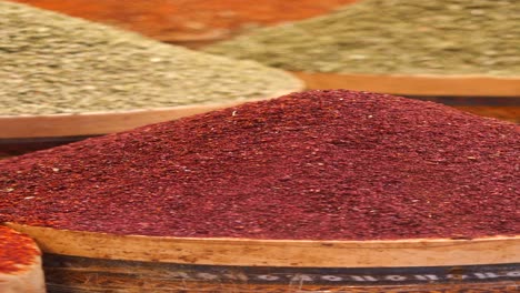 colorful spices at a market