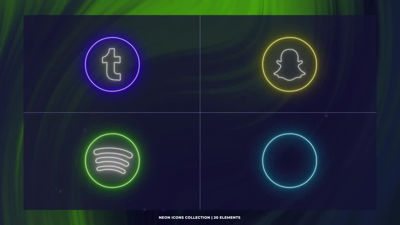 Neon Icons for After Effects