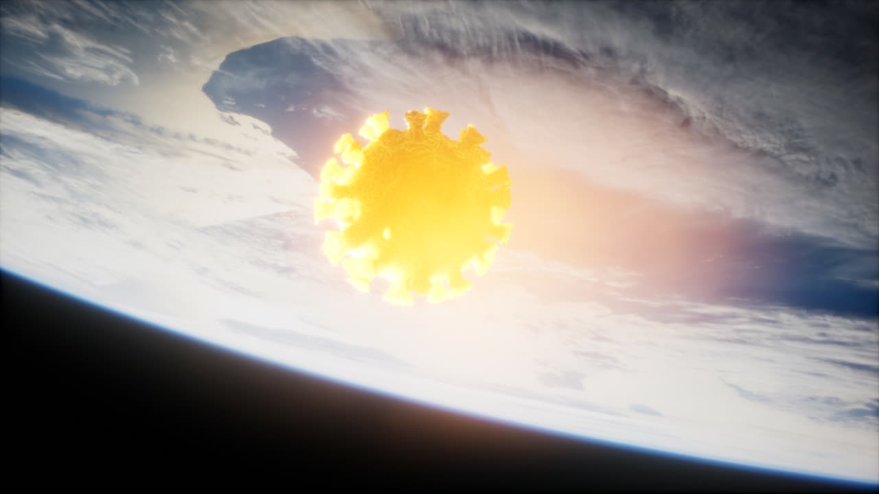 коронавирус covid-19 на орбите земли