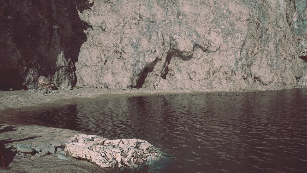 대서양 과 절벽 의 전망