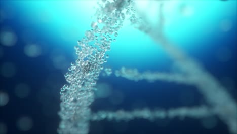 dna double helix 3d animation