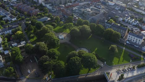 people's park, dun laoghaire, dublin, ireland, august 2021