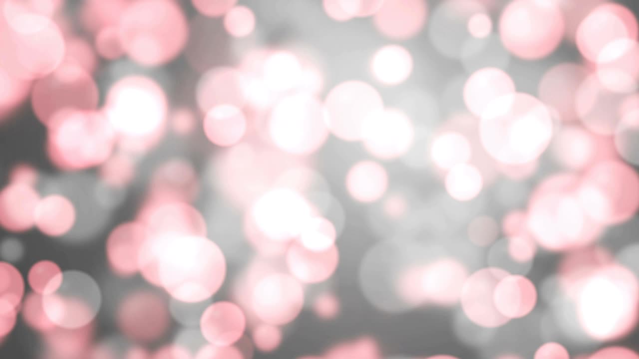 las luces bokeh brillantes.