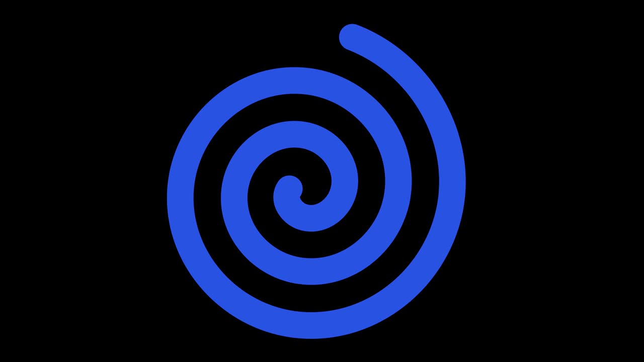 modelo de video 4k con efecto estroboscópico e hipnótico, en formato de video 16: 9.