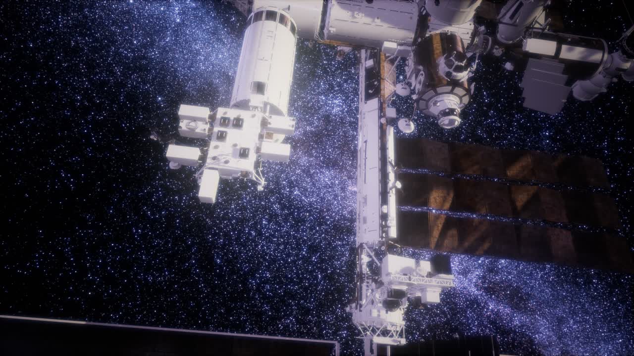 International Space Station in outer space