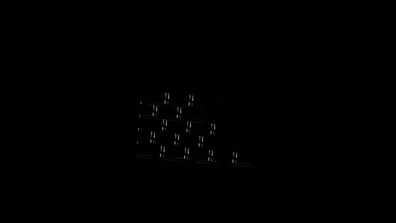 Empty Black Screen Background