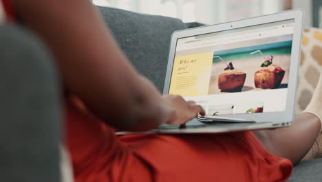 laptop screen, travel website