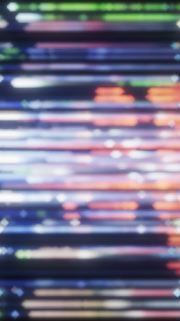 Abstract Colorful Motion Blur