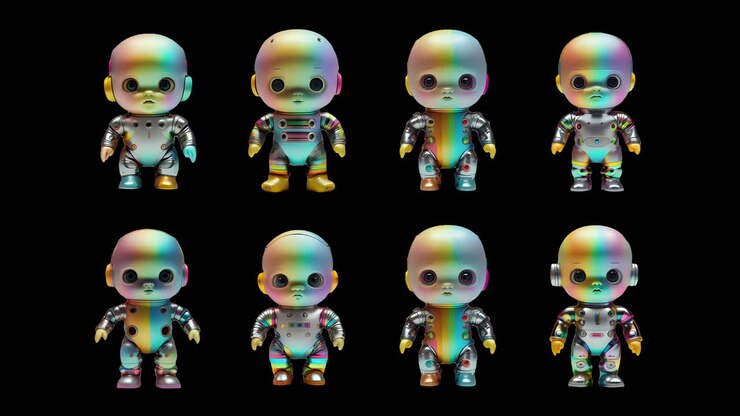 Robot realizzati con IA