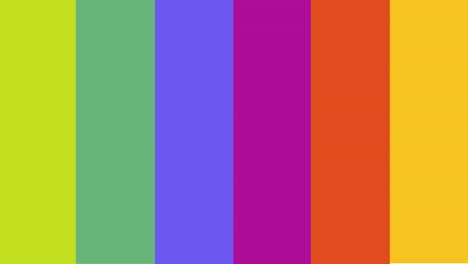 animación de las rayas de los colores del arco iris de lgbtq