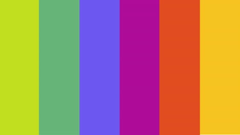 animation of lgbtq rainbow colors stripes