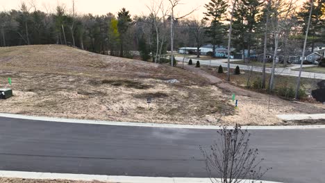 mound of dirt at a build site