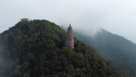 Old-Pagoda-Bavi-National-park,-Hanoi,-Vietnam