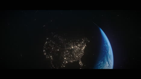 earth viewed from space