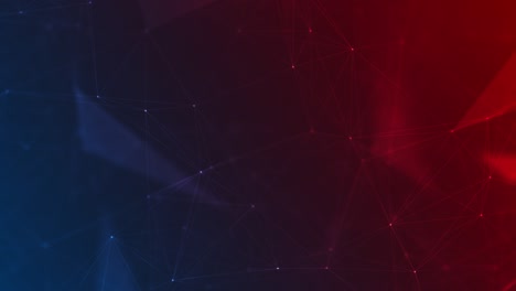 4k 기술 추상 네트워크 배경 루프