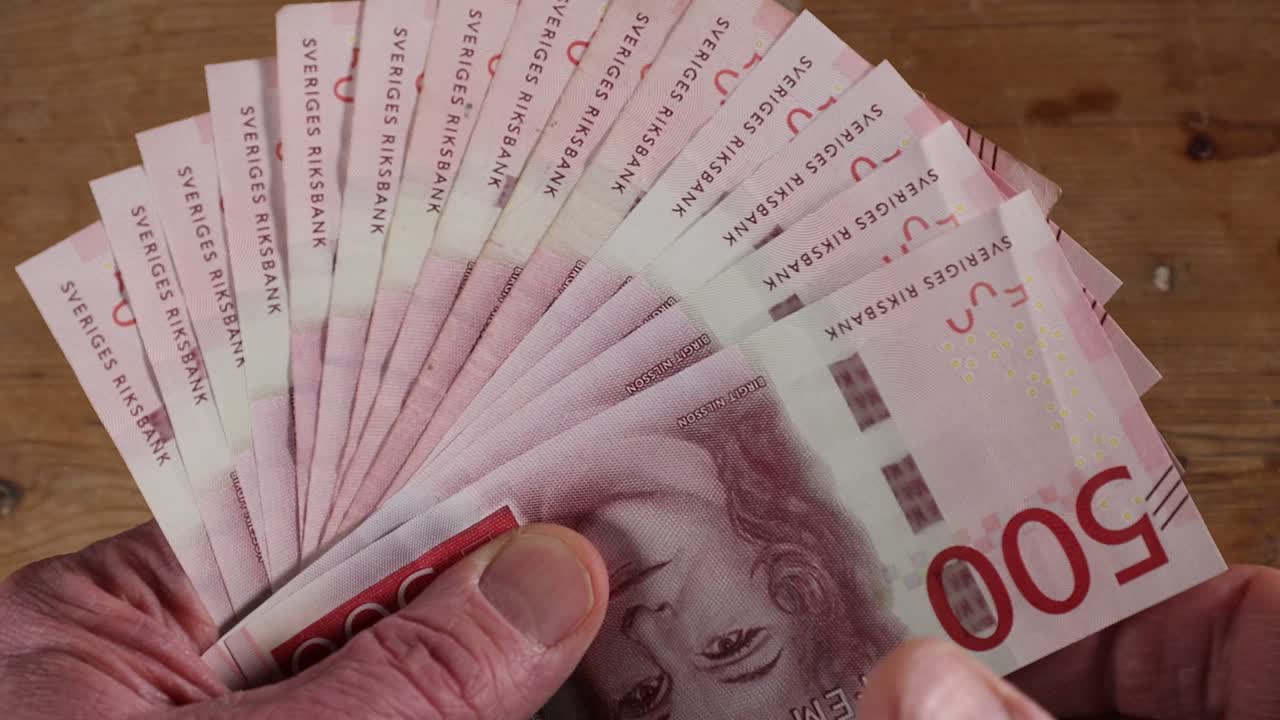 스웨덴 500 크로나 지폐