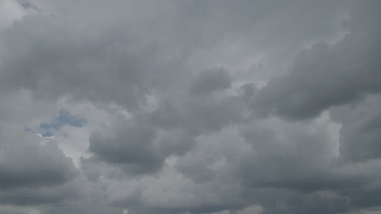 Overcast day cloudy sky timelapse