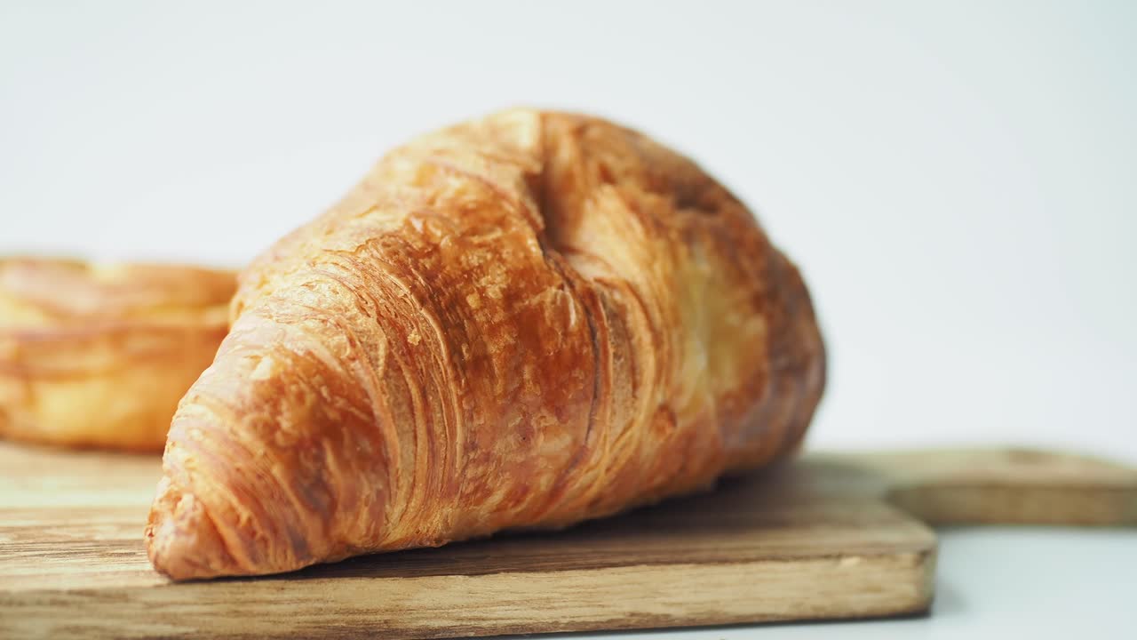 나무판 에 있는 크로아산 의 클로즈업