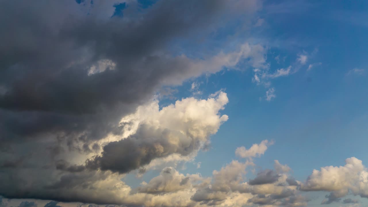 lapso de tiempo de nubes