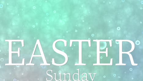 easter sunday event text animation motion graphics