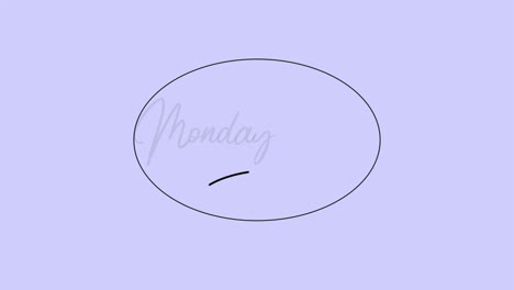 Cyber-Monday-En-Círculo-Sobre-Degradado-Moderno-Púrpura
