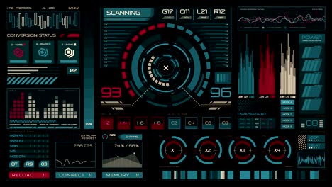 Futuristic interface | HUD | Digital screen