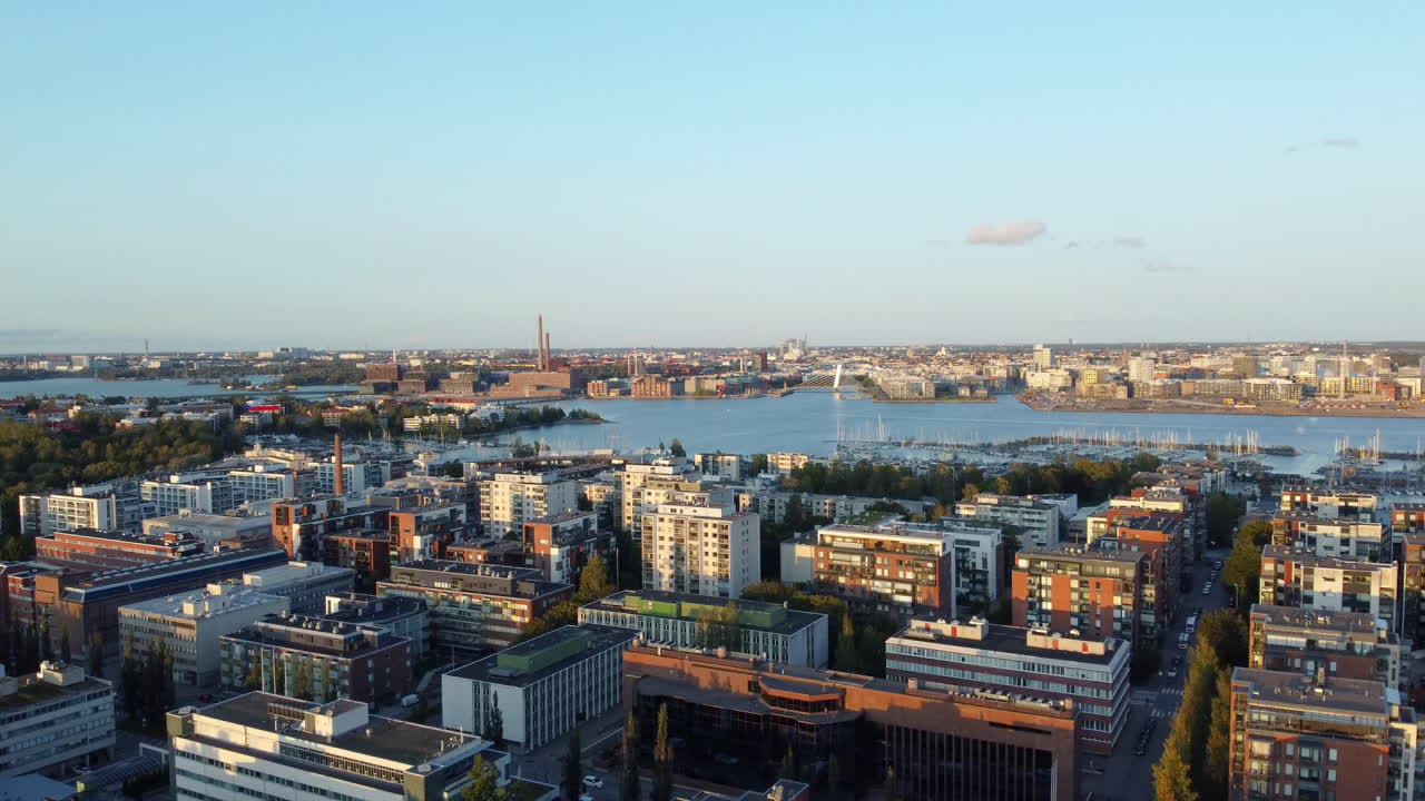 vista aérea de helsinki, finlandia