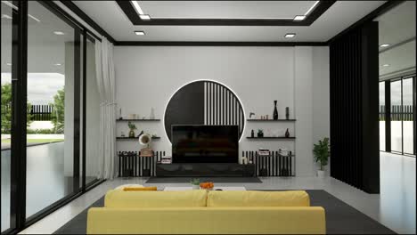 modern minimalist living room design