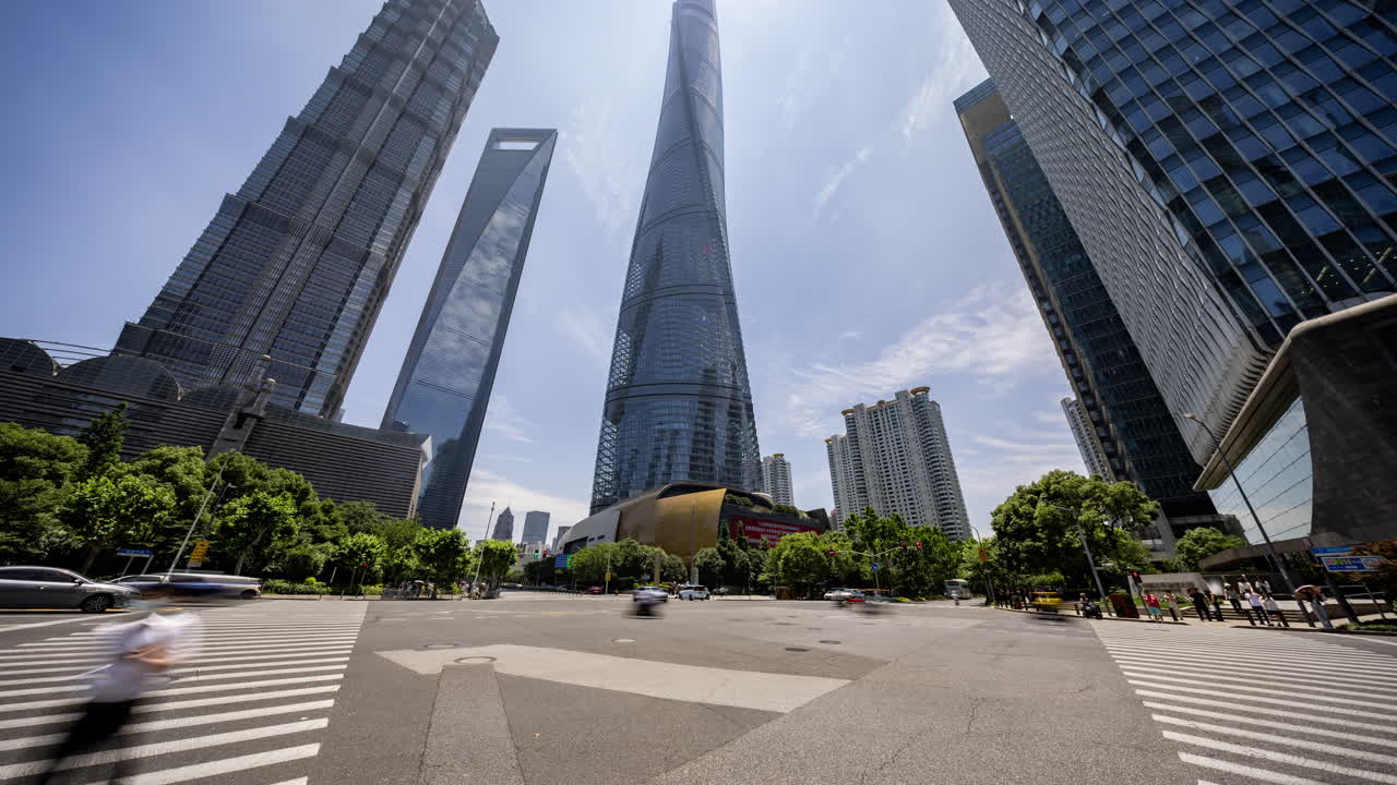 Timelapse of the amazing Shanghai city skyline