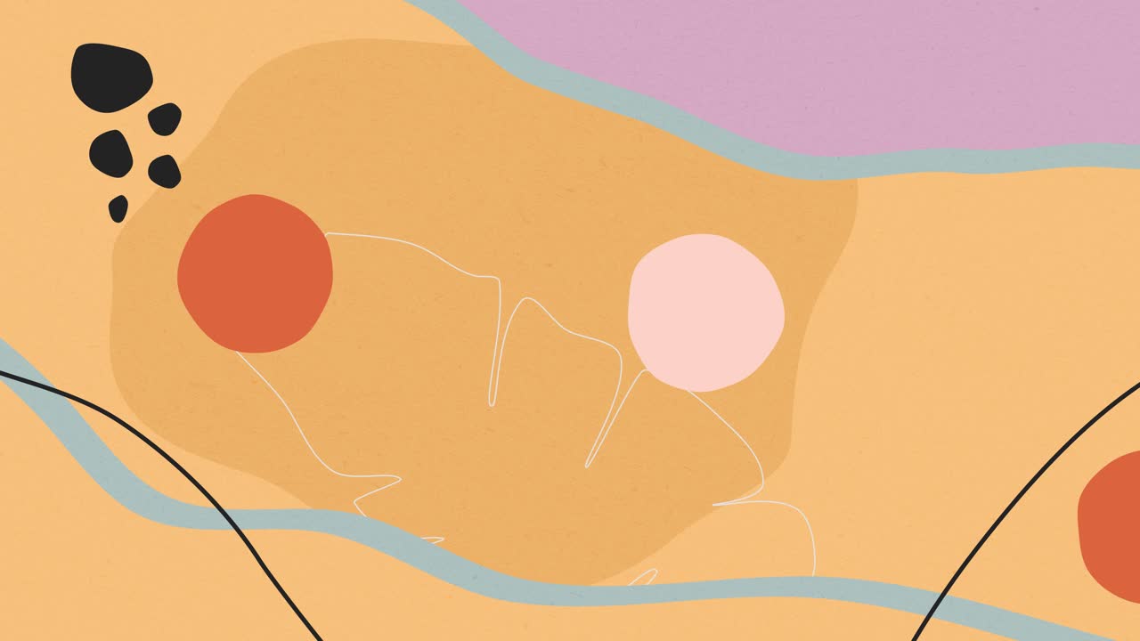 추상적인 열대 색과 보라색 배경