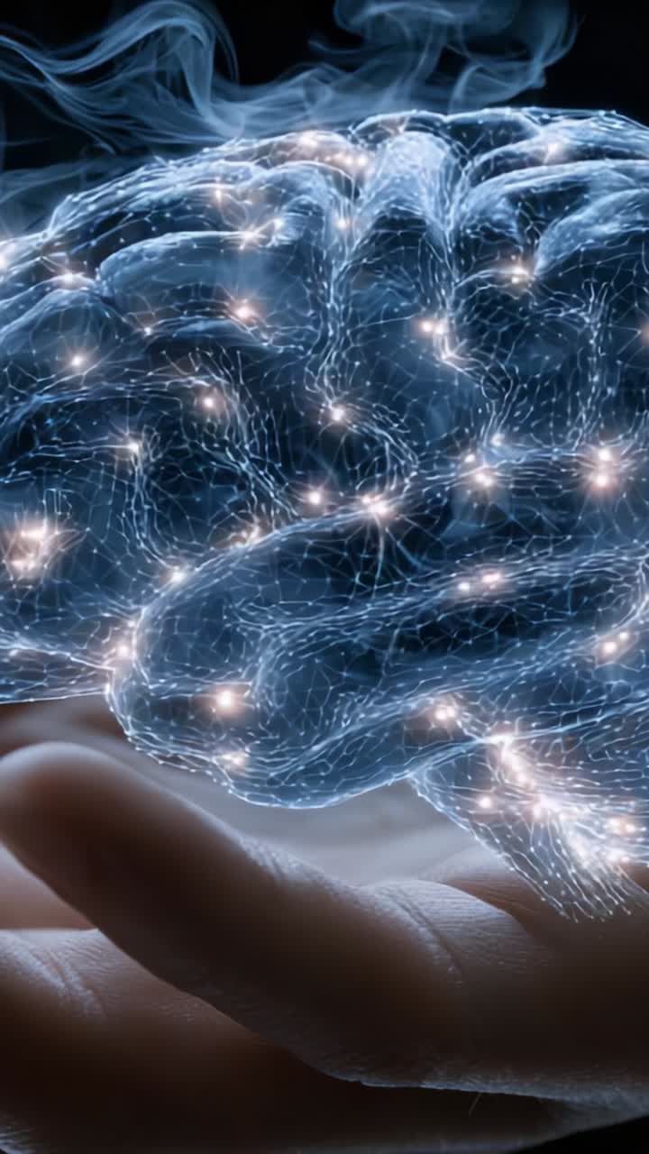 Exploring the Boundaries of Creativity and Consciousness: A Visual Journey Through the Intricate Network of the Human Brain in Two Stunning Frames