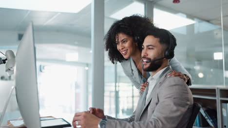 high five, call center success