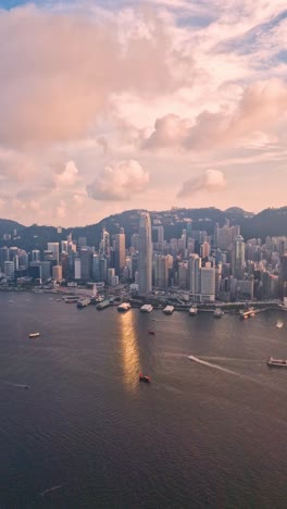 la isla de hong kong desde el cielo 100 día 1
