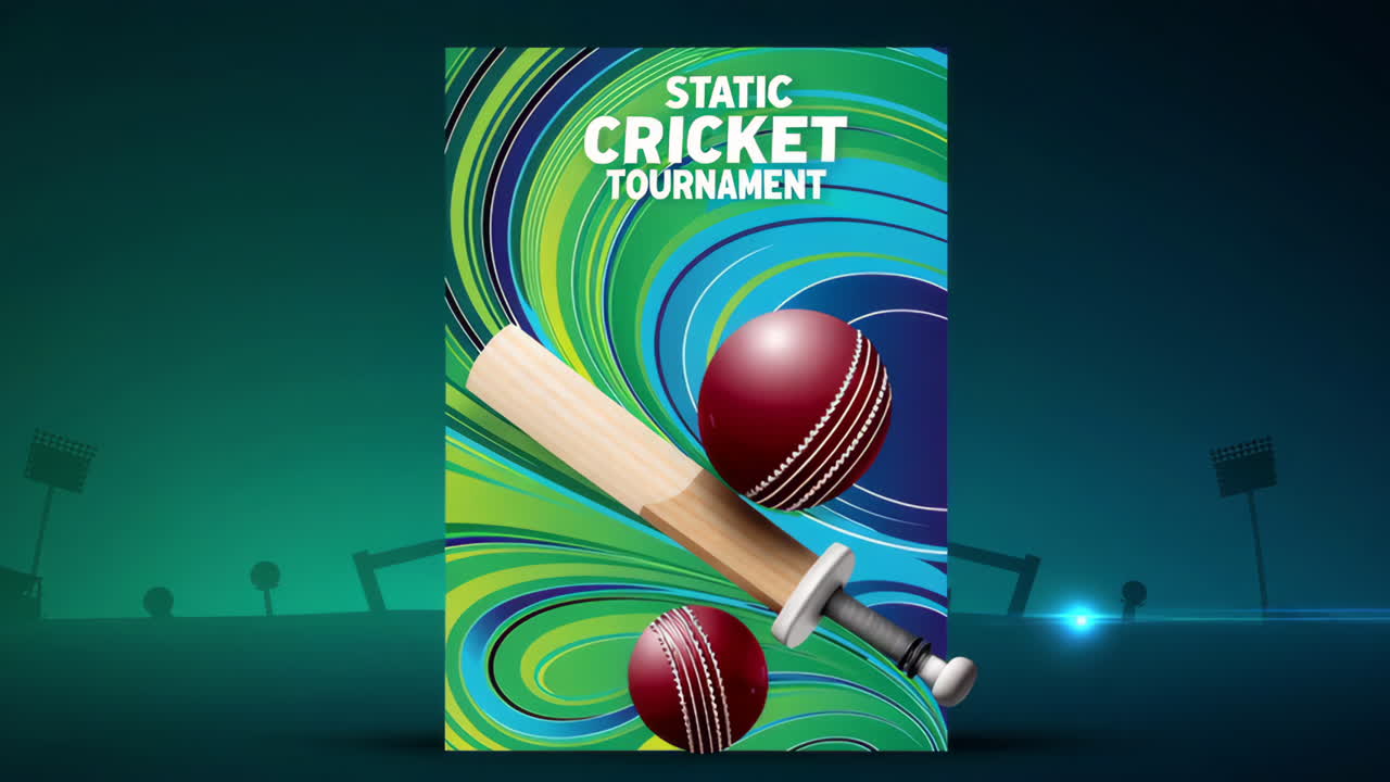 Cricket Tournament Poster