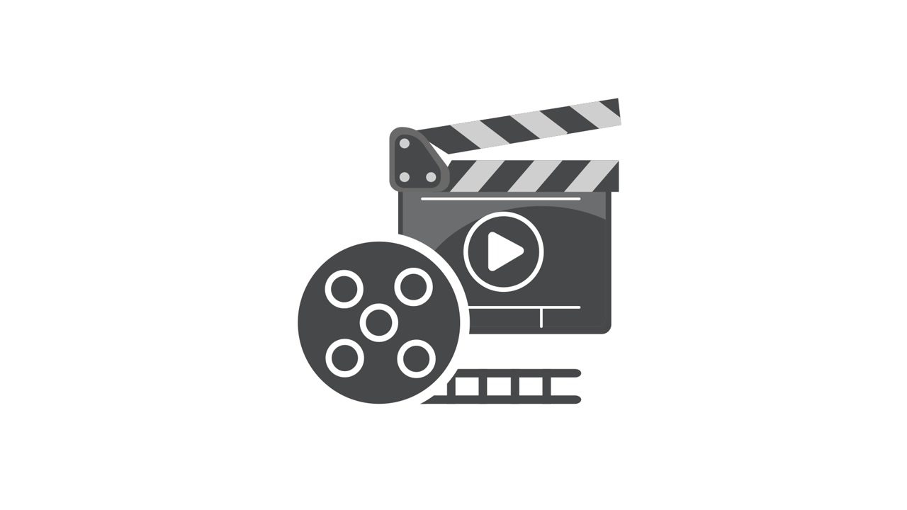 Animated Icons of Film and Video Production