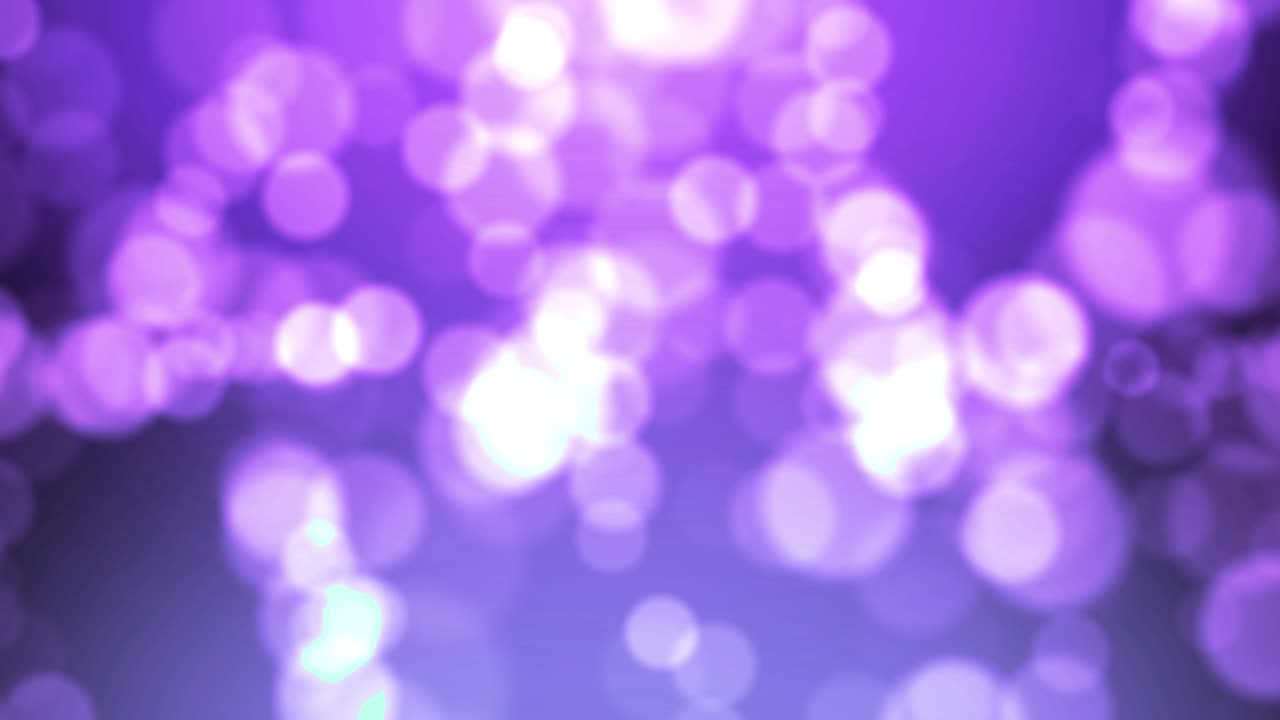 Seamless loop circle bokeh lights background. defocused of light leak flares. 4K Footage animation