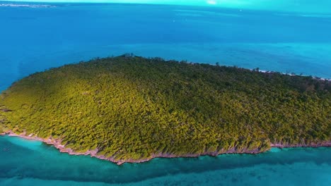 vista aérea de las islas en el archipiélago de zanzíbar