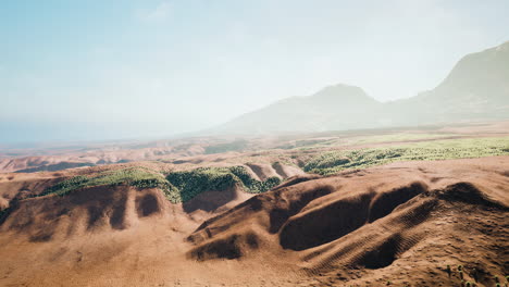 Aerial-view-of-desert-at-the-Libya