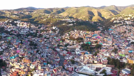 Antenne:-Stadt-Guanajuato,-Mexiko