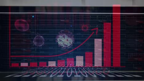 Animation-of-data-processing-over-virus-cells