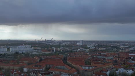 lluvia sobre la gran ciudad