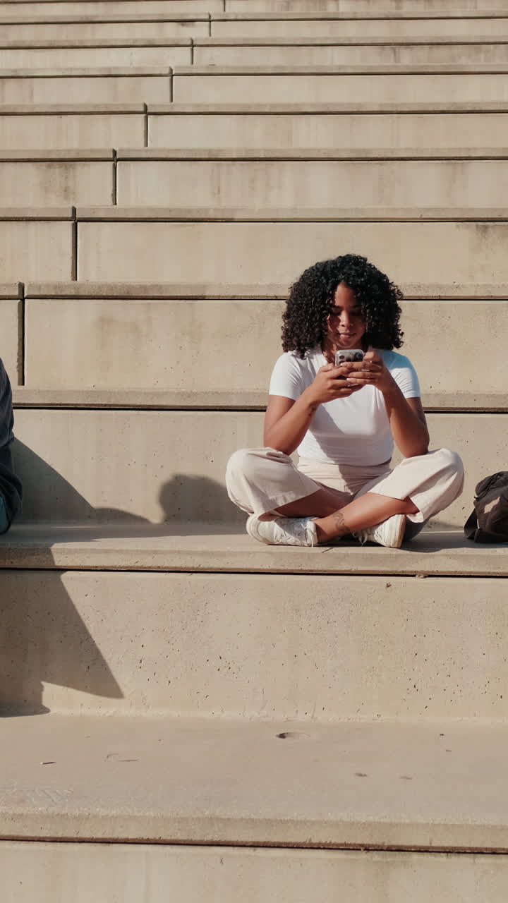 Students discuss their studies, prepare for class