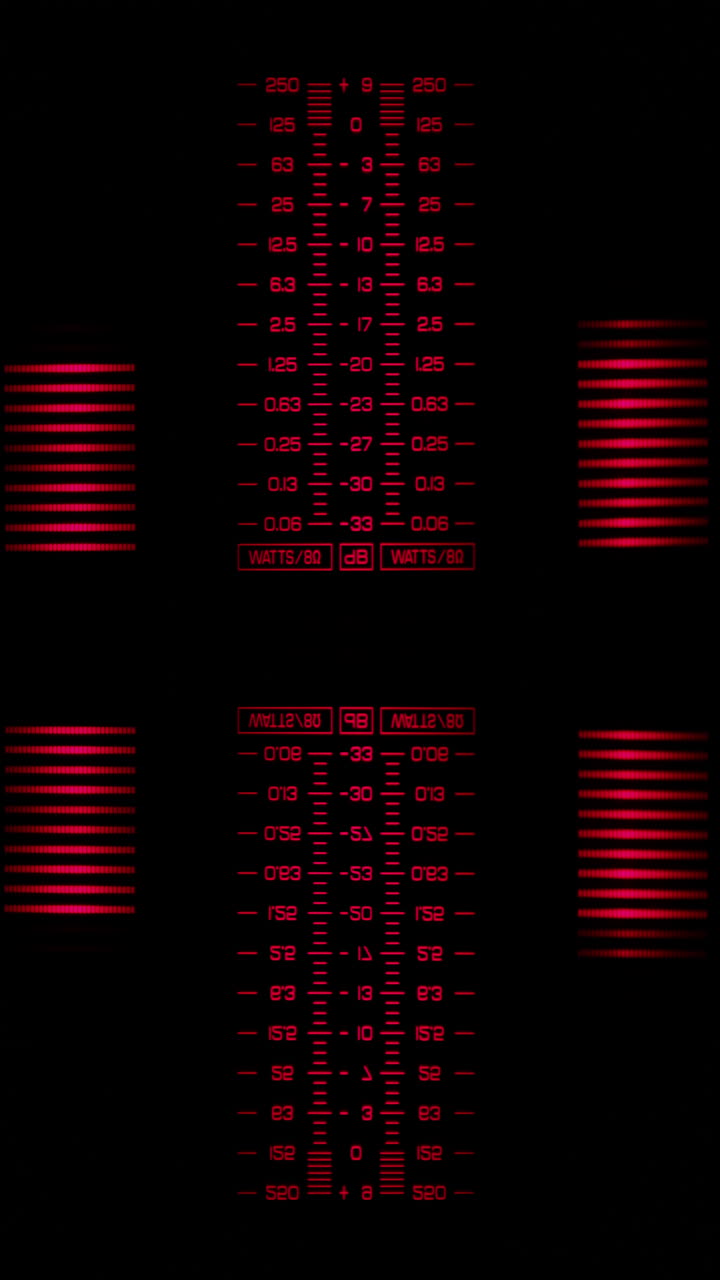 graphic equalisers in vertical format