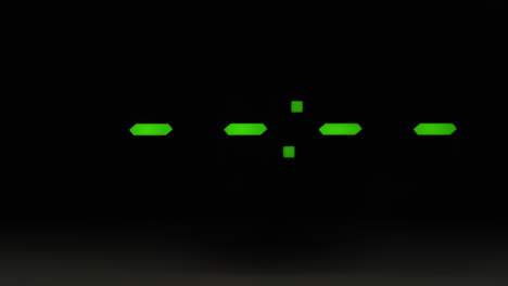 digital display showing power and p10
